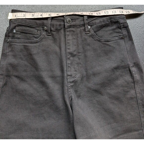Judy Blue Jean Shorts Black High Rise Tummy Control Size Large - Picture 4 of 12